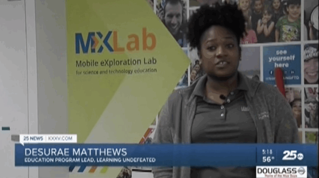 Texas Mobile STEM Lab featured on KXXV - Learning Undefeated