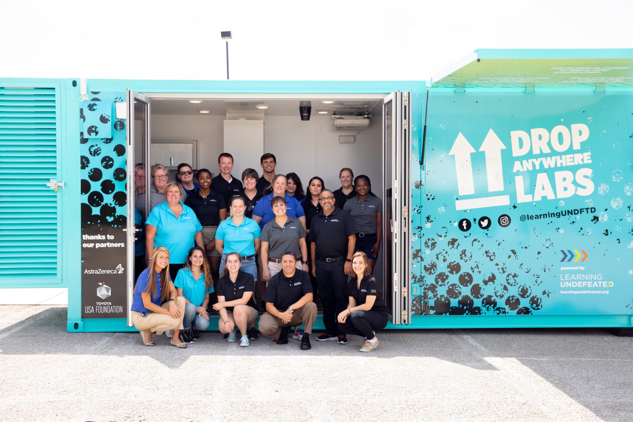 learning undefeated staff and the drop anywhere lab