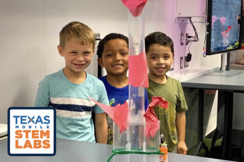 students and their beanstalk