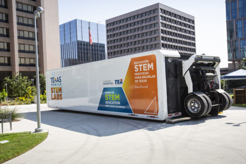 Texas Mobile STEM Labs vehicle exterior